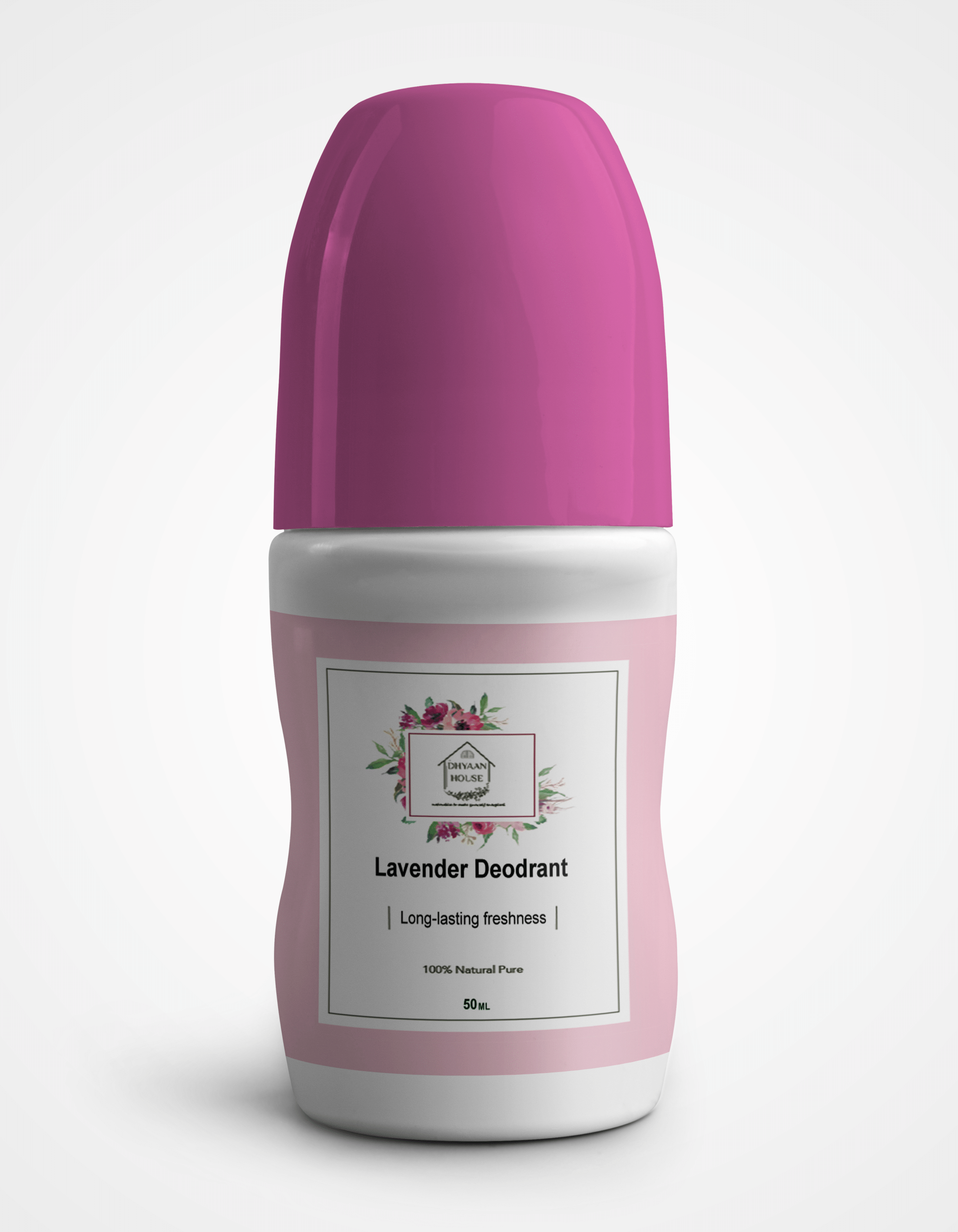 Natural whitening Lavender Deodorant Roll-On – Fresh, Soothing, and Long-Lasting Protection